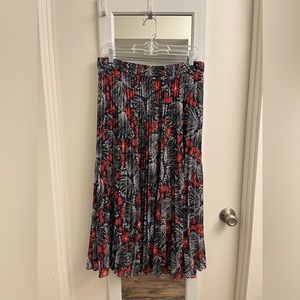 & Other Stories Fireworks Pleated Midi Skirt